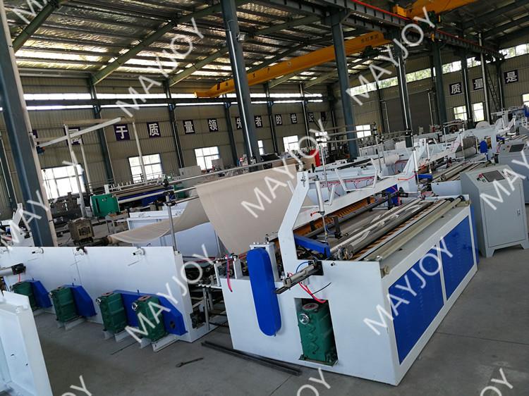 Semi Automatic Toilet Paper Rolling Machine