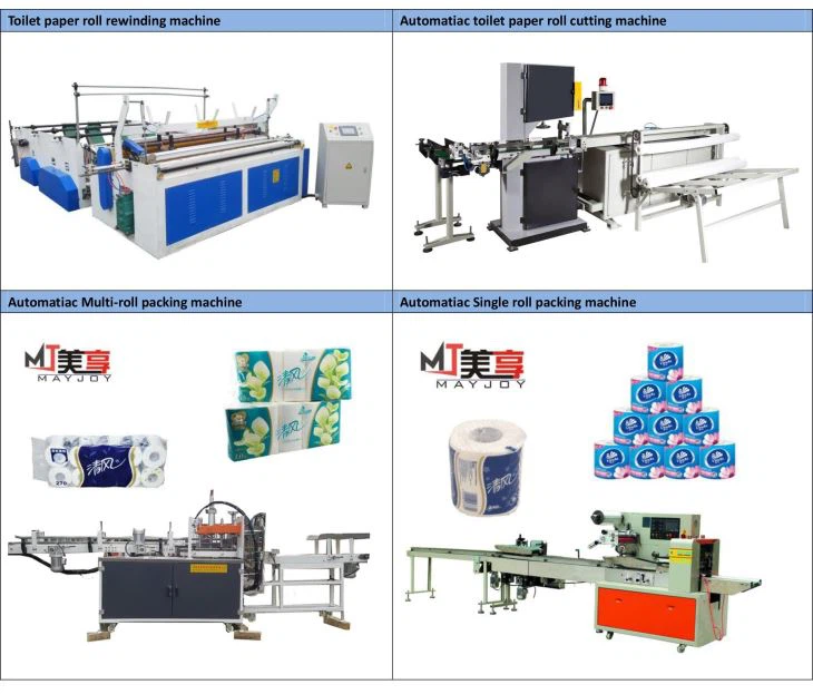 Semi Automatic Toilet Paper Rolling Machine