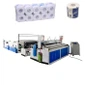 Máquina para fabricar rollos de papel higiénico