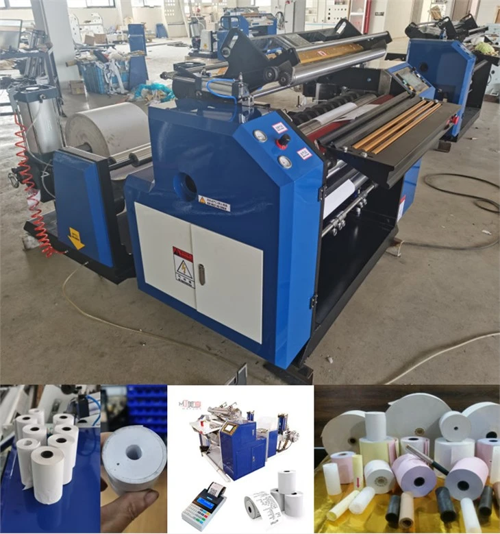 Máquina de rollo de papel térmico